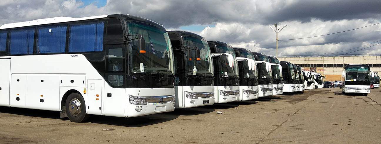 Новые автобусы Yutong
